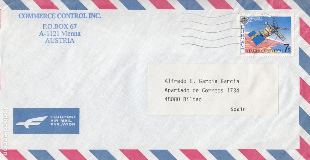 Sellos: CORREO AEREO: AUSTRIA 1991 - Foto 1