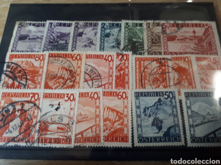 Sellos: SELLOS USADOS DE AUSTRIA G 9 - Foto 1