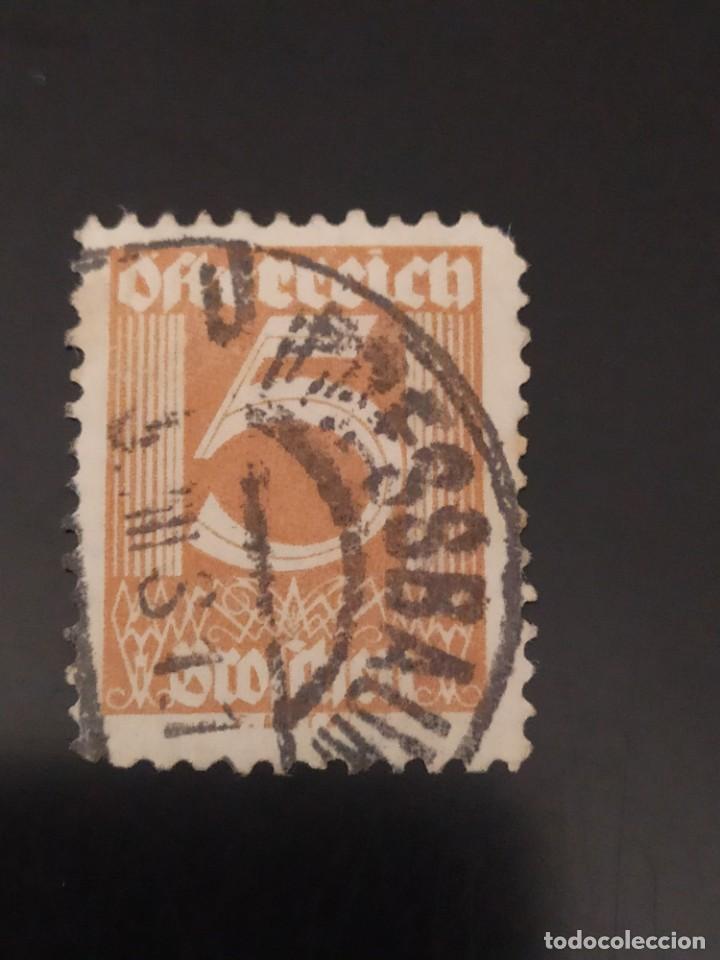 Sellos: ## Austria ofterreich usado 1925 5 groschen ## - Foto 1