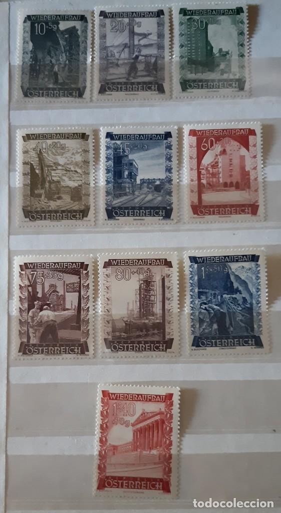 Francobolli: AUSTRIA,1948.CAT.YT.712/721.