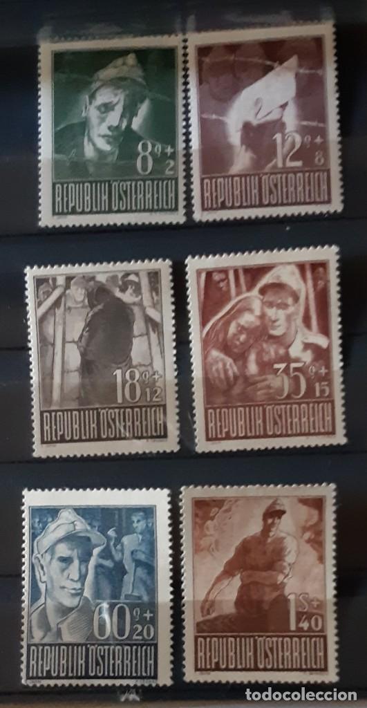 Francobolli: AUSTRIA,1947.CAT.YT.687/692.