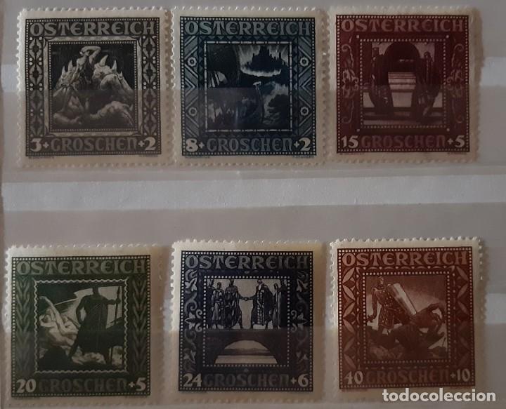 Francobolli: AUSTRIA,1926.CAT.YT.369/374.