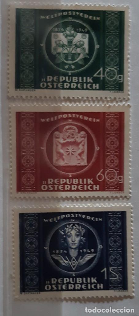 Francobolli: AUSTRIA,1949.CAT.YT.799/781.