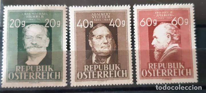 Francobolli: AUSTRIA,1948.CAT.YT.694A,694 Y 695