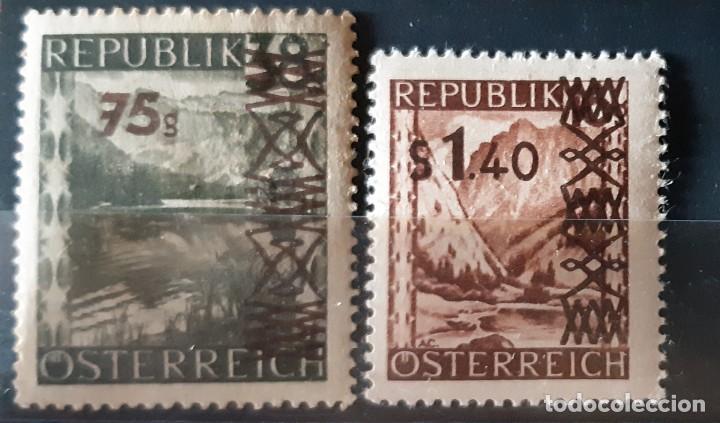 Francobolli: AUSTRIA,1947.CAT.YT.685 Y 686.