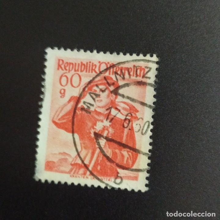 Sellos: ## Sello usado Austria 1958 60g ## - Foto 1