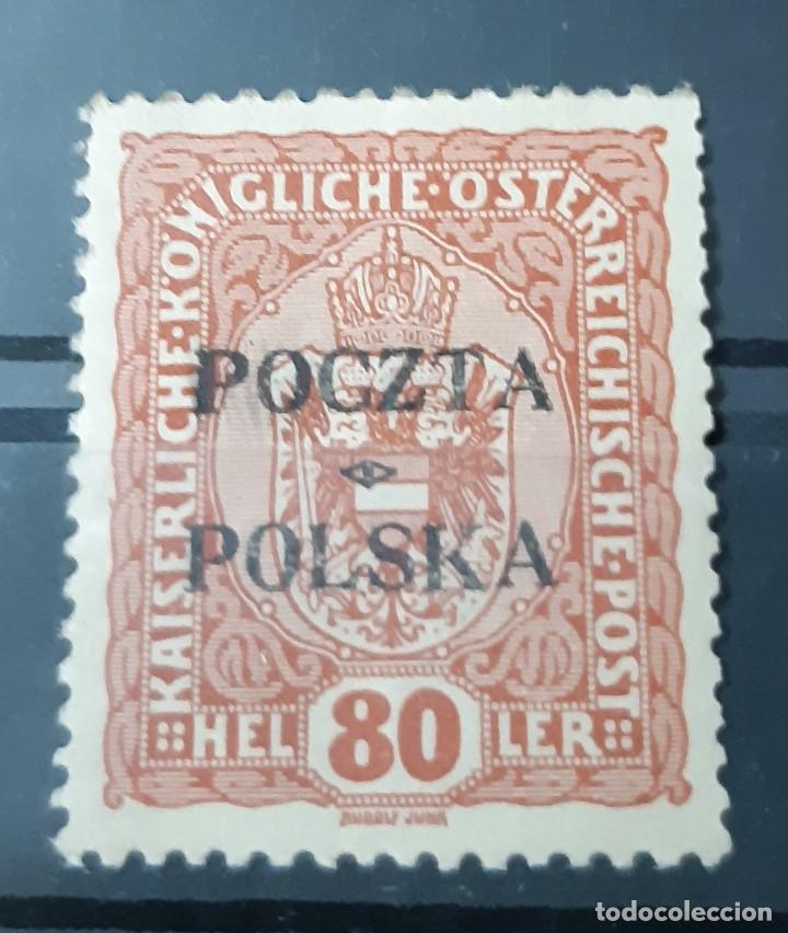 Sellos: AUSTRIA/POLONIA,1917. - Foto 3