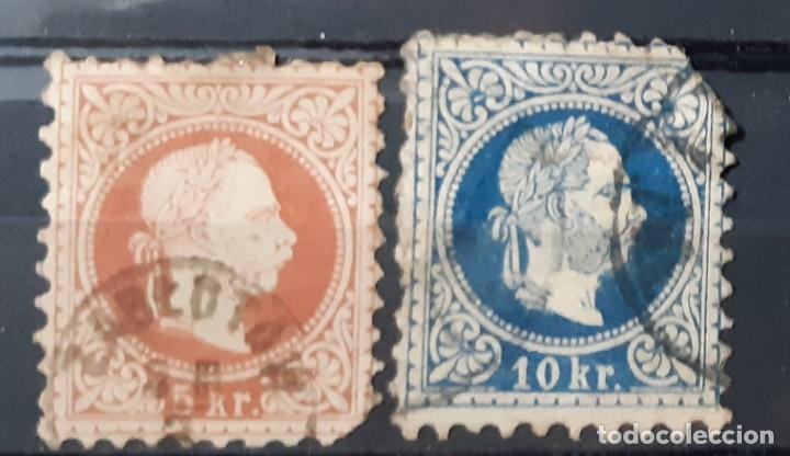 Timbres: AUSTRIA,1867,CAT.YT36 Y 34.