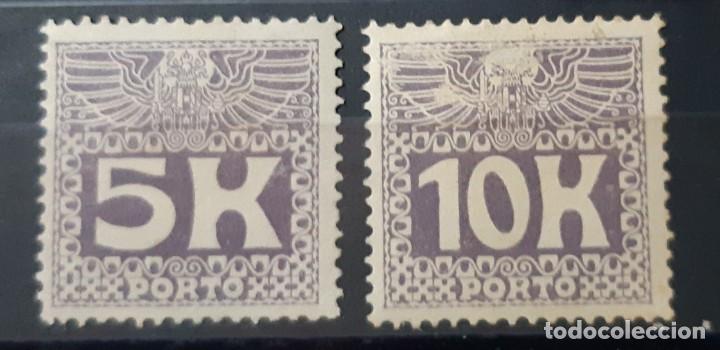 Timbres: AUSTRIA,1911,CAT.YT.T 44/45.