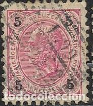 Sellos: AUSTRIA YVERT 49 DENTADO 9.5 - Foto 1