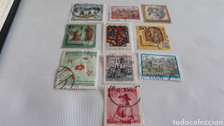 Sellos: Austria 10 sellos usados - Foto 1