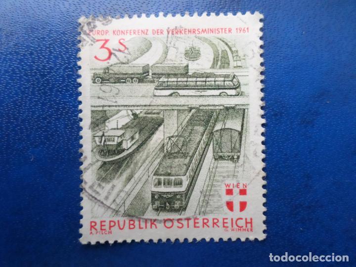 Briefmarken: -austria, 1961, conferencia europea de ministros de transportes, Yvert 926