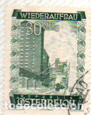 Sellos: AUSTRIA.- SELLO DEL A&Ntilde;O 1948, EN USADO - Foto 1