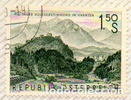 Stamps: AUSTRIA.- SELLO DEL A&Ntilde;O 1960, EN USADO