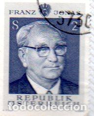 Sellos: AUSTRIA.- SELLO DEL A&Ntilde;O 1969, EN USADO - Foto 1