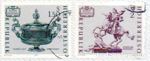 Briefmarken: AUSTRIA.- SELLOS DEL A&Ntilde;O 1971, EN USADOS