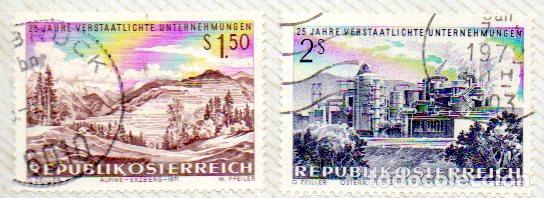 Briefmarken: AUSTRIA.- SELLOS DEL A&Ntilde;O 1971, EN USADOS