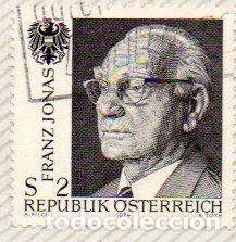 Sellos: AUSTRIA.- SELLO DEL A&Ntilde;O 1974, EN USADO