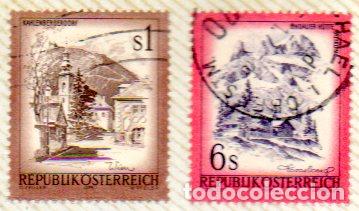 Sellos: AUSTRIA.- SELLOS DEL A&Ntilde;O 1975, EN USADOS