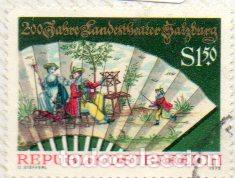 Sellos: AUSTRIA.- SELLO DEL A&Ntilde;O 1975, EN USADO