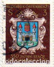 Sellos: AUSTRIA.- SELLO DEL A&Ntilde;O 1977, EN USADO - Foto 1