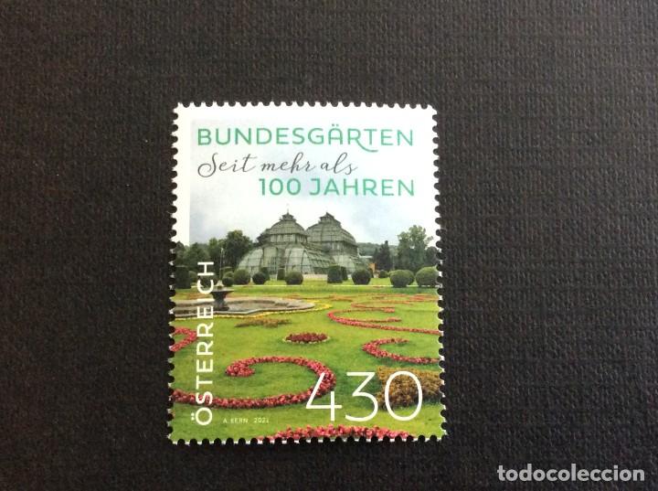 Sellos: AUSTRIA A&Ntilde;O 2021. JARDINES DE AUSTRIA - Foto 1