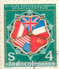 Sellos: AUSTRIA.- SELLO DEL A&Ntilde;O 1980, EN USADO