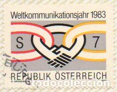 Selos: AUSTRIA.- SELLO DEL A&Ntilde;O 1983, EN USADO