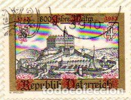 Timbres: AUSTRIA.- SELLO DEL A&Ntilde;O 1983, EN USADO