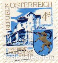 Timbres: AUSTRIA.- SELLO DEL A&Ntilde;O 1983, EN USADO