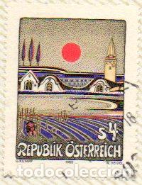 Timbres: AUSTRIA.- SELLO DEL A&Ntilde;O 1983, EN USADO