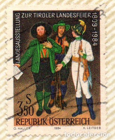 Timbres: AUSTRIA.- SELLO DEL A&Ntilde;O 1984, EN USADO