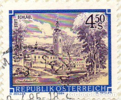 Timbres: AUSTRIA.- SELLO DEL A&Ntilde;O 1984, EN USADO