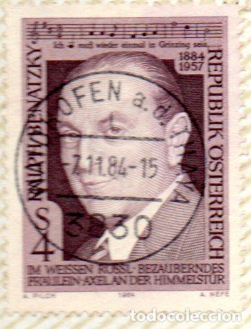 Timbres: AUSTRIA.- SELLO DEL A&Ntilde;O 1984, EN USADO