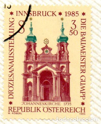 Selos: AUSTRIA.- SELLO DEL A&Ntilde;O 1985, EN USADO