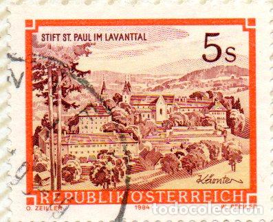 Selos: AUSTRIA.- SELLO DEL A&Ntilde;O 1985, EN USADO