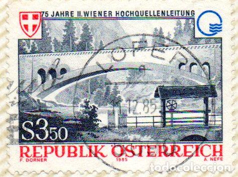 Selos: AUSTRIA.- SELLO DEL A&Ntilde;O 1985, EN USADO
