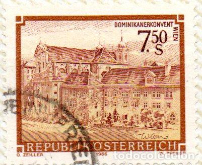 Selos: AUSTRIA.- SELLO DEL A&Ntilde;O 1986, EN USADO