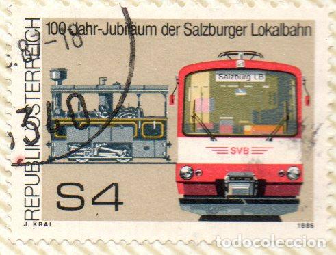 Selos: AUSTRIA.- SELLO DEL A&Ntilde;O 1986, EN USADO