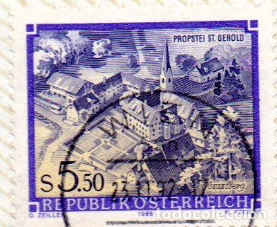 Selos: AUSTRIA.- SELLO DEL A&Ntilde;O 1986, EN USADO