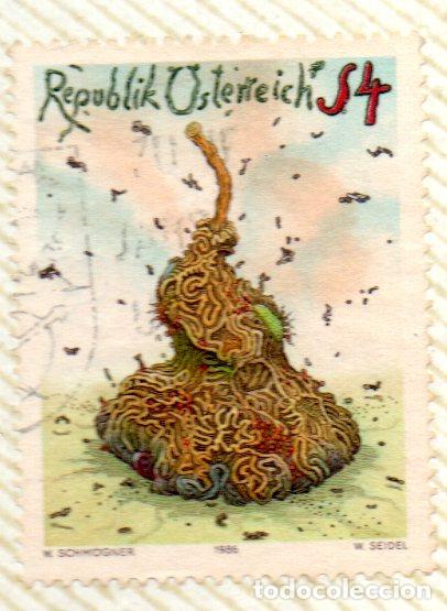 Selos: AUSTRIA.- SELLO DEL A&Ntilde;O 1986, EN USADO