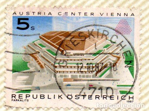Selos: AUSTRIA.- SELLO DEL A&Ntilde;O 1987, EN USADO