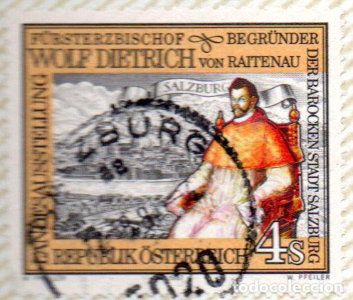 Selos: AUSTRIA.- SELLO DEL A&Ntilde;O 1987, EN USADO