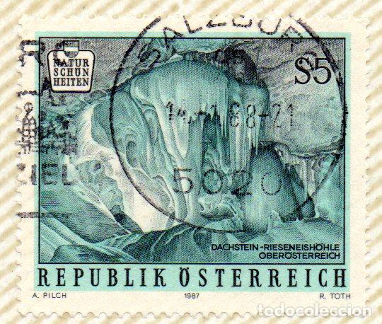 Selos: AUSTRIA.- SELLO DEL A&Ntilde;O 1987, EN USADO