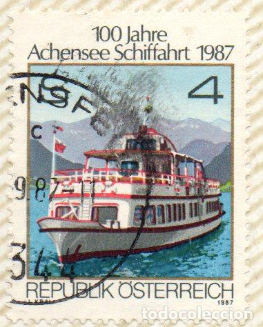 Timbres: AUSTRIA.- SELLO DEL A&Ntilde;O 1987, EN USADO