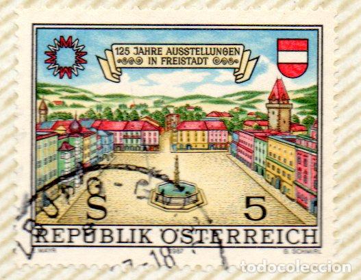 Selos: AUSTRIA.- SELLO DEL A&Ntilde;O 1987, EN USADO