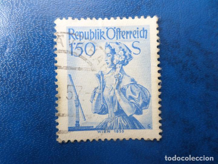 Briefmarken: -austria, 1951, trajes regionales, Yvert 803