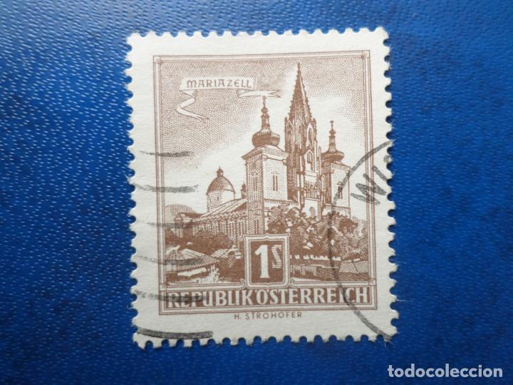 Briefmarken: -austria, 1957, 8 centenario basilica de mariazell, Yvert 868