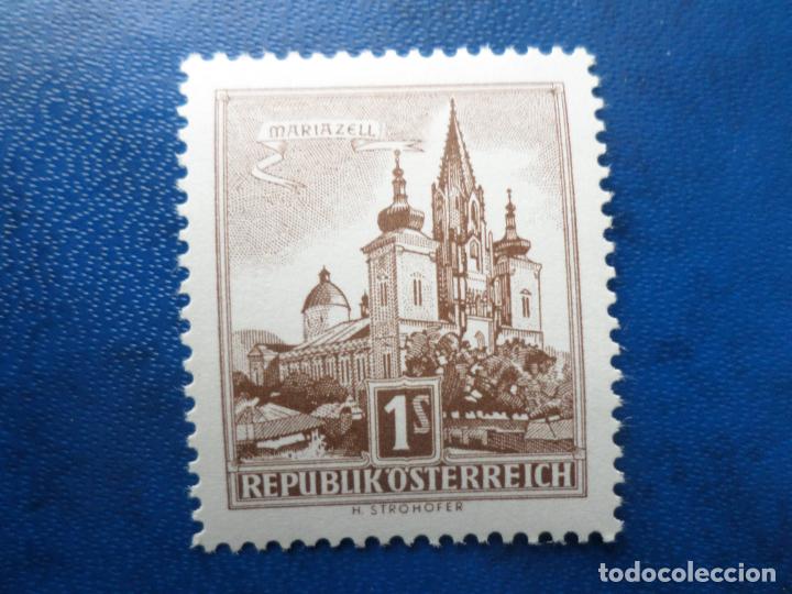 Briefmarken: -austria, 1957, 8 centenario basilica de mariazell, Yvert 868
