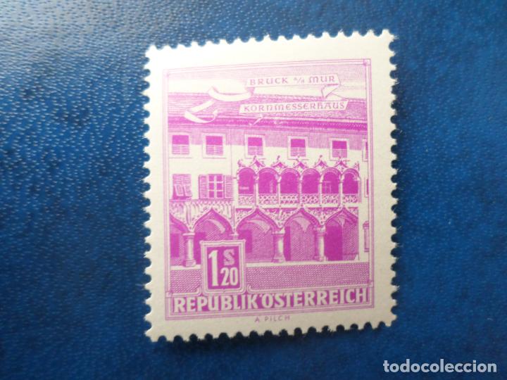 Timbres: -austria, 1962, bruck, Yvert 955A